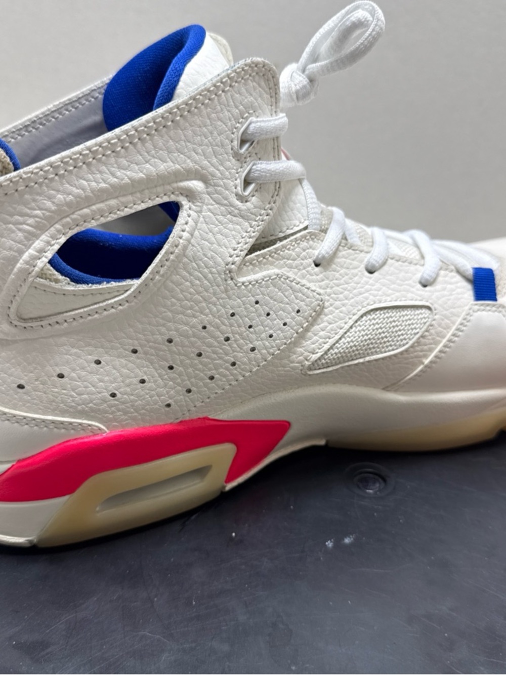 Nike Air Jordan Fight Club 91 555475-125 Men’s White/Blue Basketball Sneakers. - Picture 10 of 16